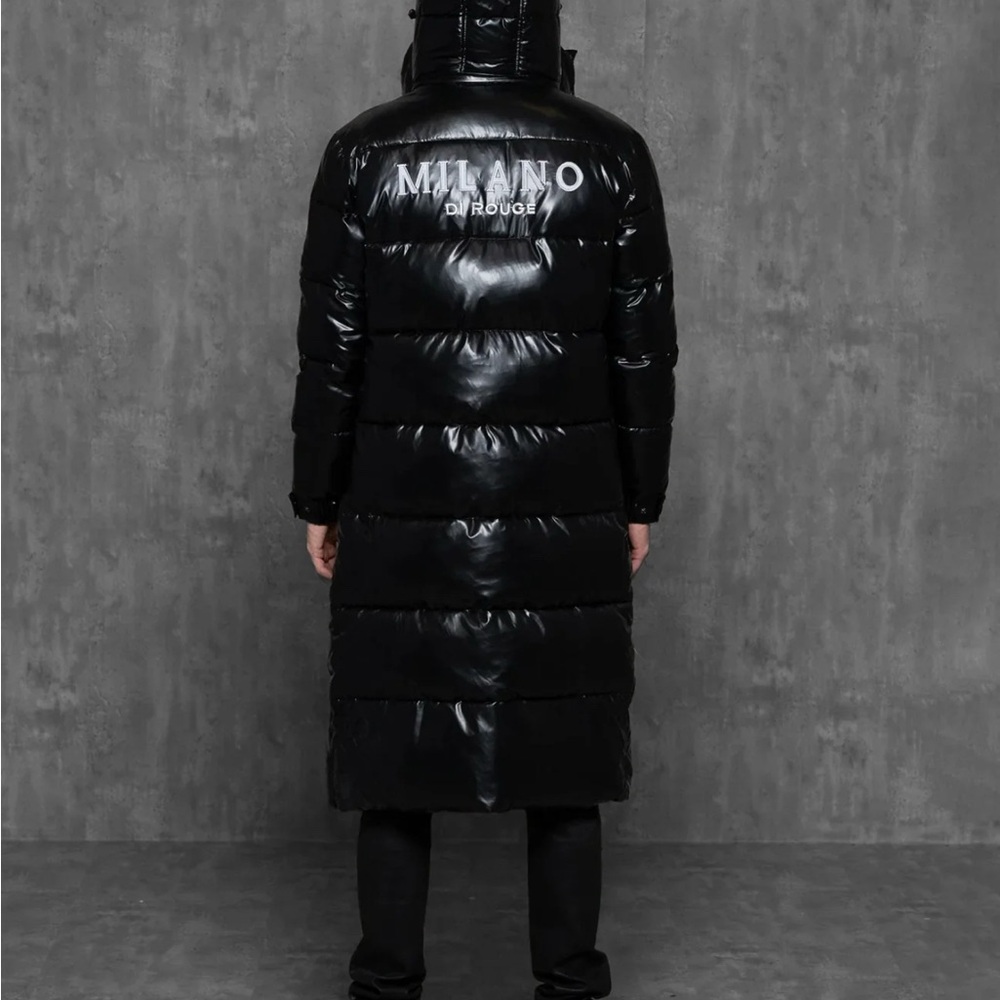 Milano Black Puffer Jacket